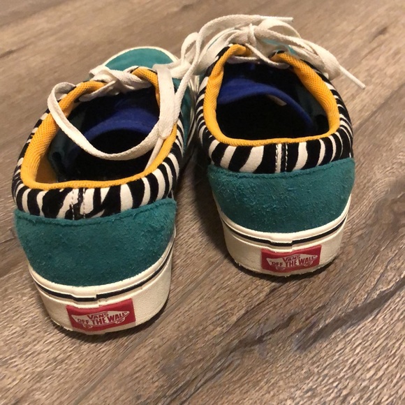 Vans Comfu Cush Zebra Tide-pool/Surf The Web - Picture 3 of 6